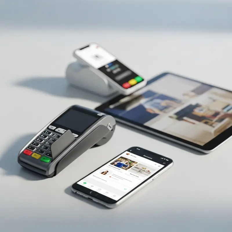 Ödeme seçeneklerini gösteren modern bir dijital mağaza arayüzü.