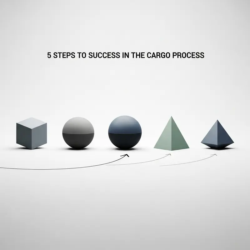 E-ticaret kargo süreçlerini gösteren profesyonel bir görsel